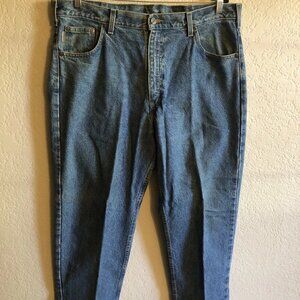 Carhartt Mens B17 Stone Wash Relaxed Fit Durable Work Denim Jeans 40x30